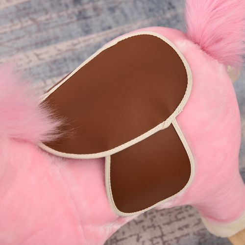 Plush Rocking Horse with Interactive Sounds - Safe Fun for Toddlers 18-36 Months