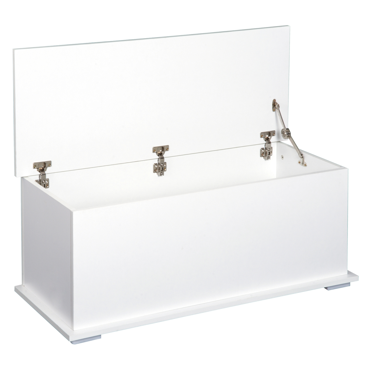 White Chipboard Storage Box Chest with Lid – Keepsake Organizer