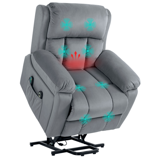 Electric Lift Chair: Recliner with Massage & Heat for Ultimate Relaxation