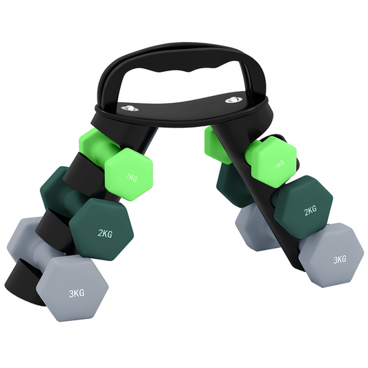 SPORTNOW Adjustable Dumbbell Set with Rack - Versatile Weights for Every Workout!