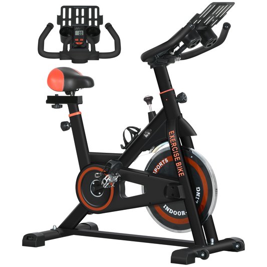 8kg Flywheel Adjustable Exercise Bike - Smooth, Comfortable & Sturdy