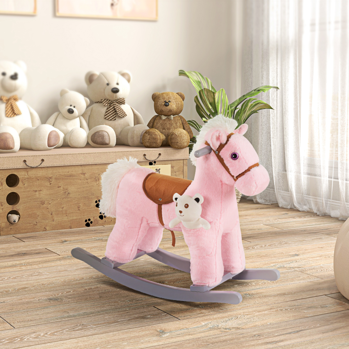 Little Riders Rocking Horse - Bright, Safe & Timeless