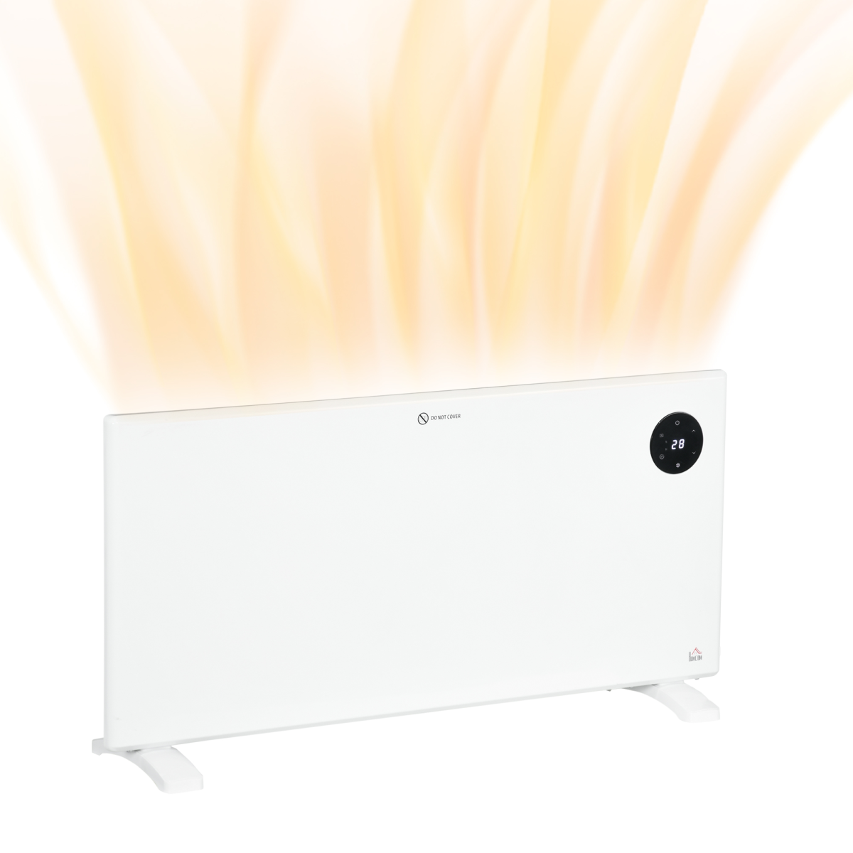 2000W Slim Electric Convector Heater with LED Display & Remote