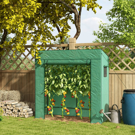 Compact Lean-to Greenhouse: Ultimate Garden Space Saver & Ventilation Master