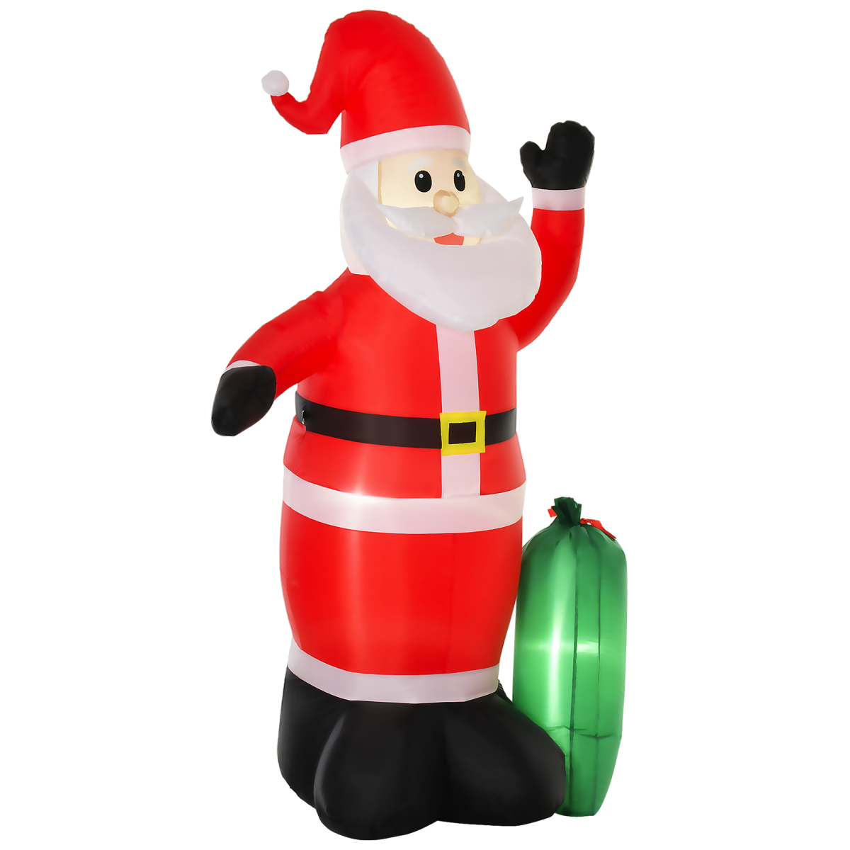7.5ft LED Self-Inflating Santa Claus for Outdoor Yard Decor