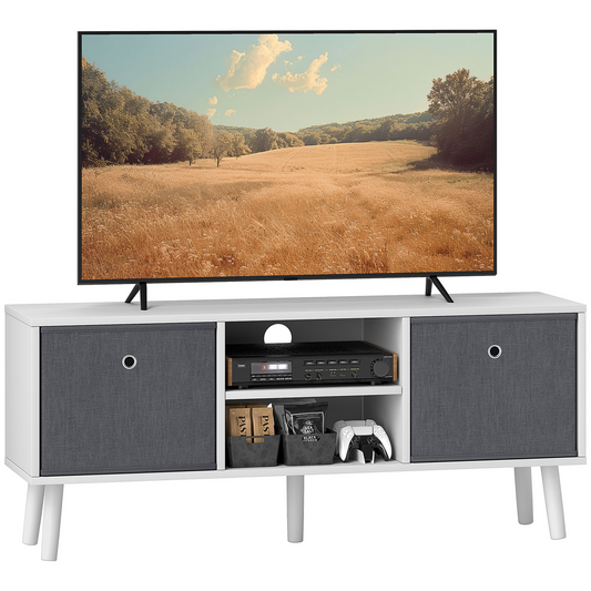 Stylish Modern TV Cabinet with Shelves & Drawers for Living Room Bliss