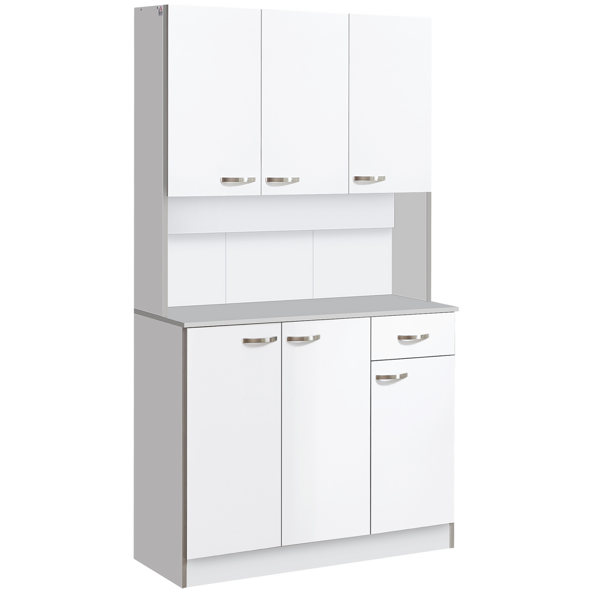 Modern Freestanding Kitchen Cupboard - Versatile Storage & Style