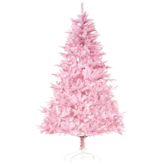 5ft Pink Artificial Christmas Tree - Automatic Open, Easy Setup, 576 Branches