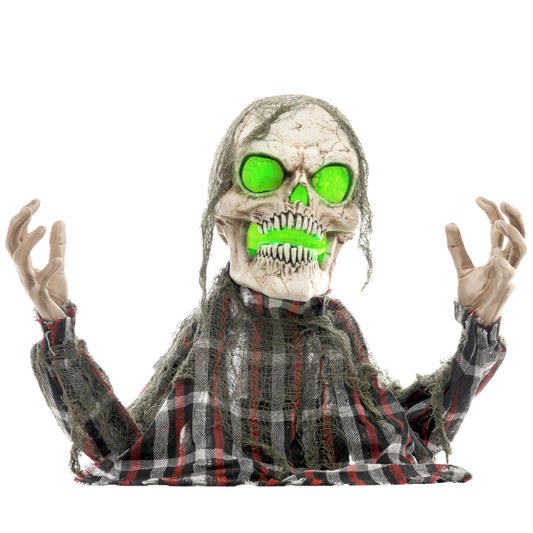 Groundbreaker Skeleton Animatronic - Indoor/Outdoor Halloween Prop