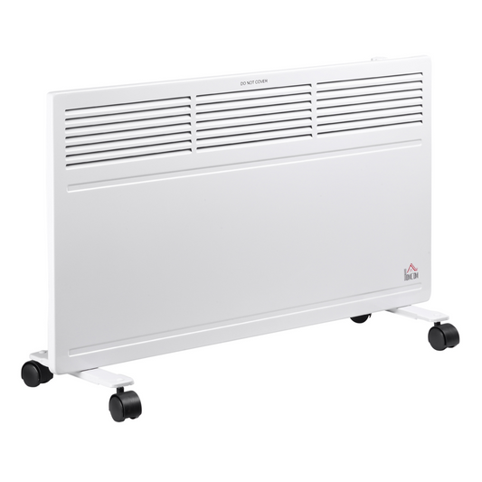 Versatile Electric Convector Heater: Freestanding & Wall-Mounted Comfort