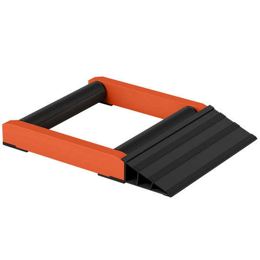 Motorcycle Wheel Roller Stand - Effortless Tyre & Chain Care!