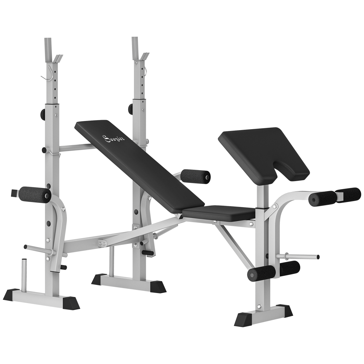 Ultimate Adjustable Weight Bench with Squat Rack & Leg Developer