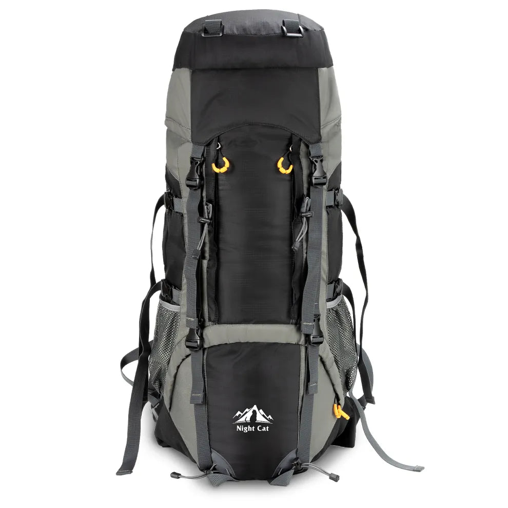 70L Night Cat Hiking Backpack with Internal Frame