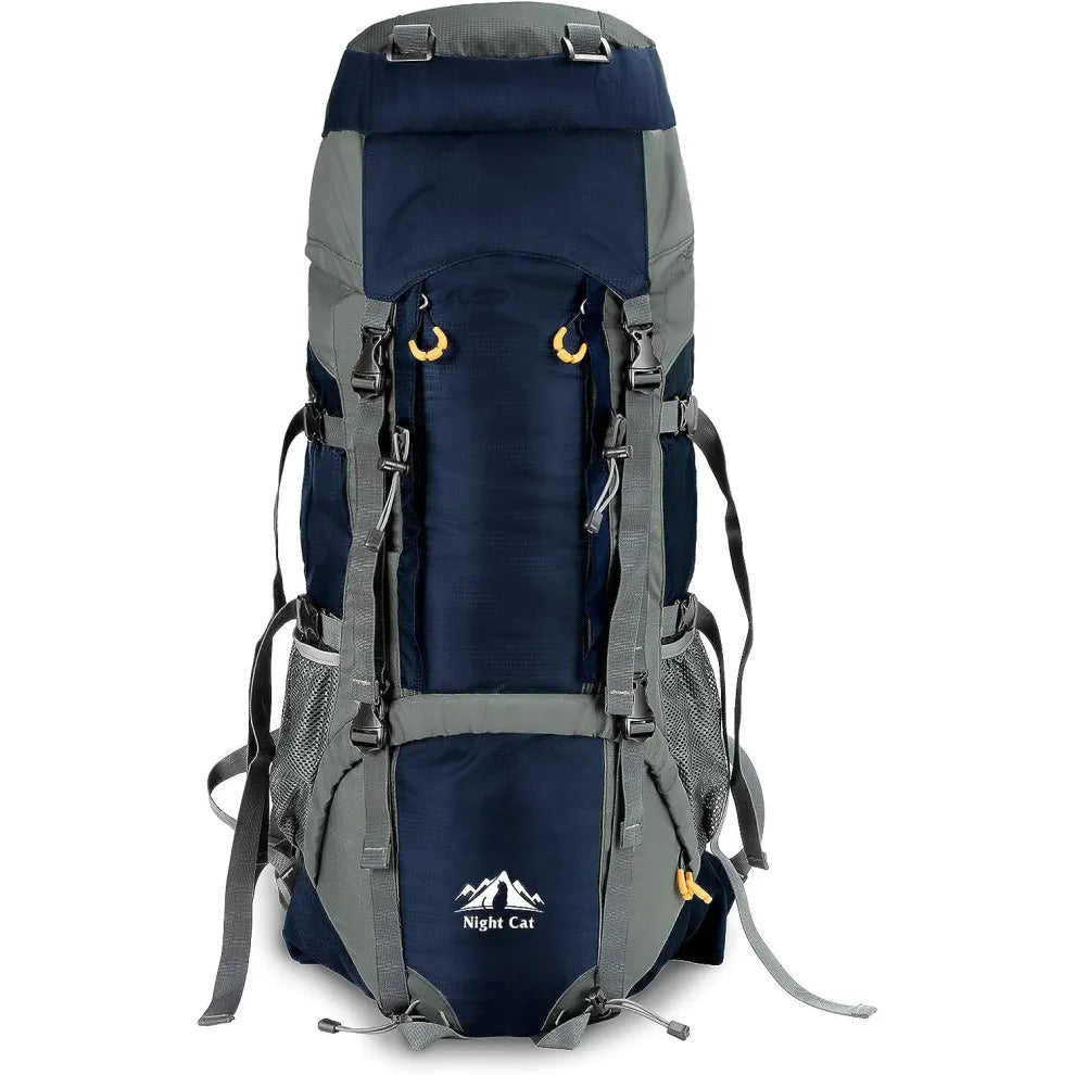 70L Night Cat Hiking Backpack with Internal Frame