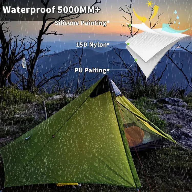 Night Cat 1 Person Ultra Lightweight Backpacking Tent