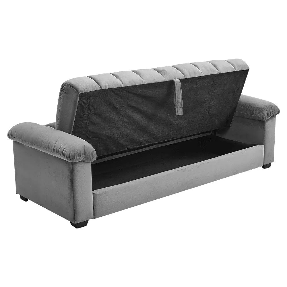 Grey Comfort Sleeper Sofa Bed