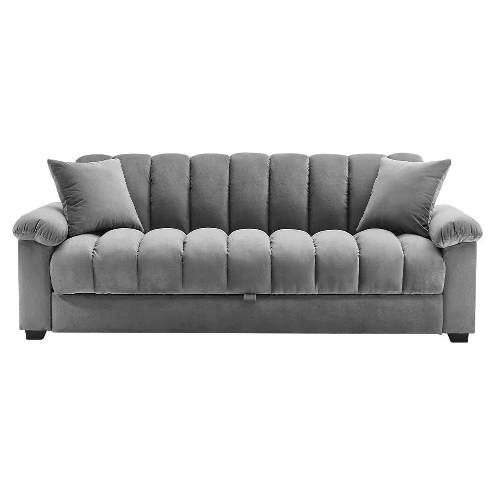 Grey Comfort Sleeper Sofa Bed