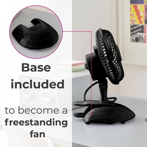 Neo Mini Clip & Base Mount Desk Fan