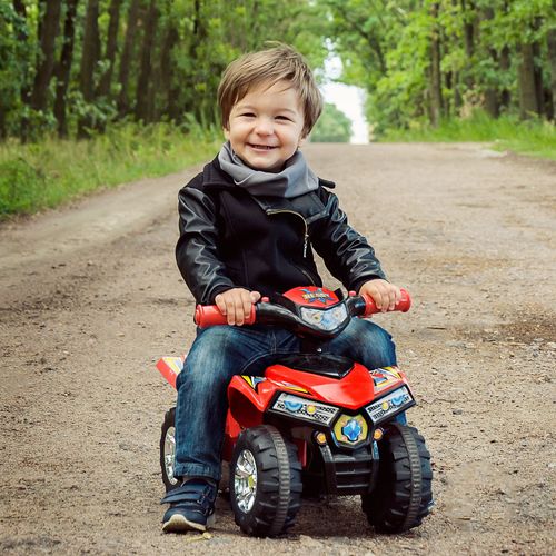 Adventure Awaits: Kids Ride On Quad with LED Lights & Music!