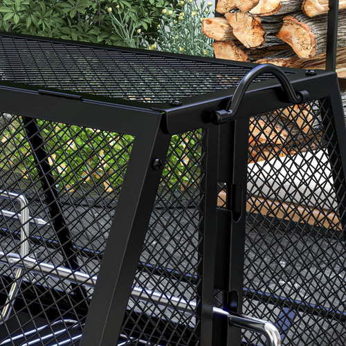 3-in-1 BBQ Rotisserie: Grill, Roaster & Fire Pit