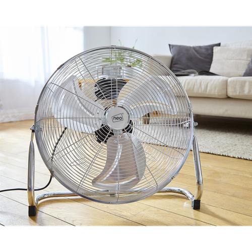 Neo Chrome 20-Inch High Velocity Freestanding Fan