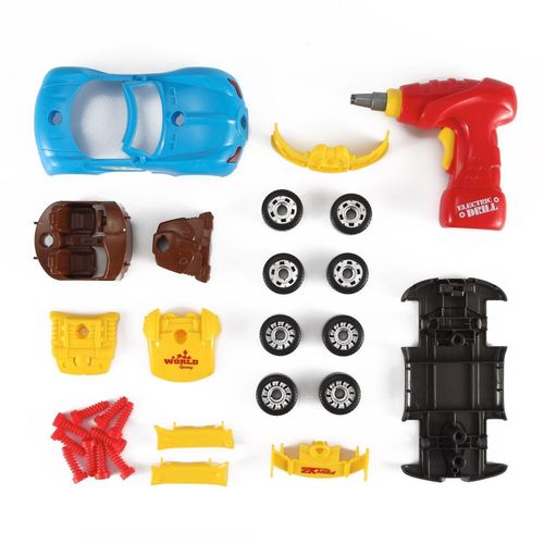 Rev Up Imagination: SOKA Take Apart Racing Car STEM Kit for Budding Engineers!